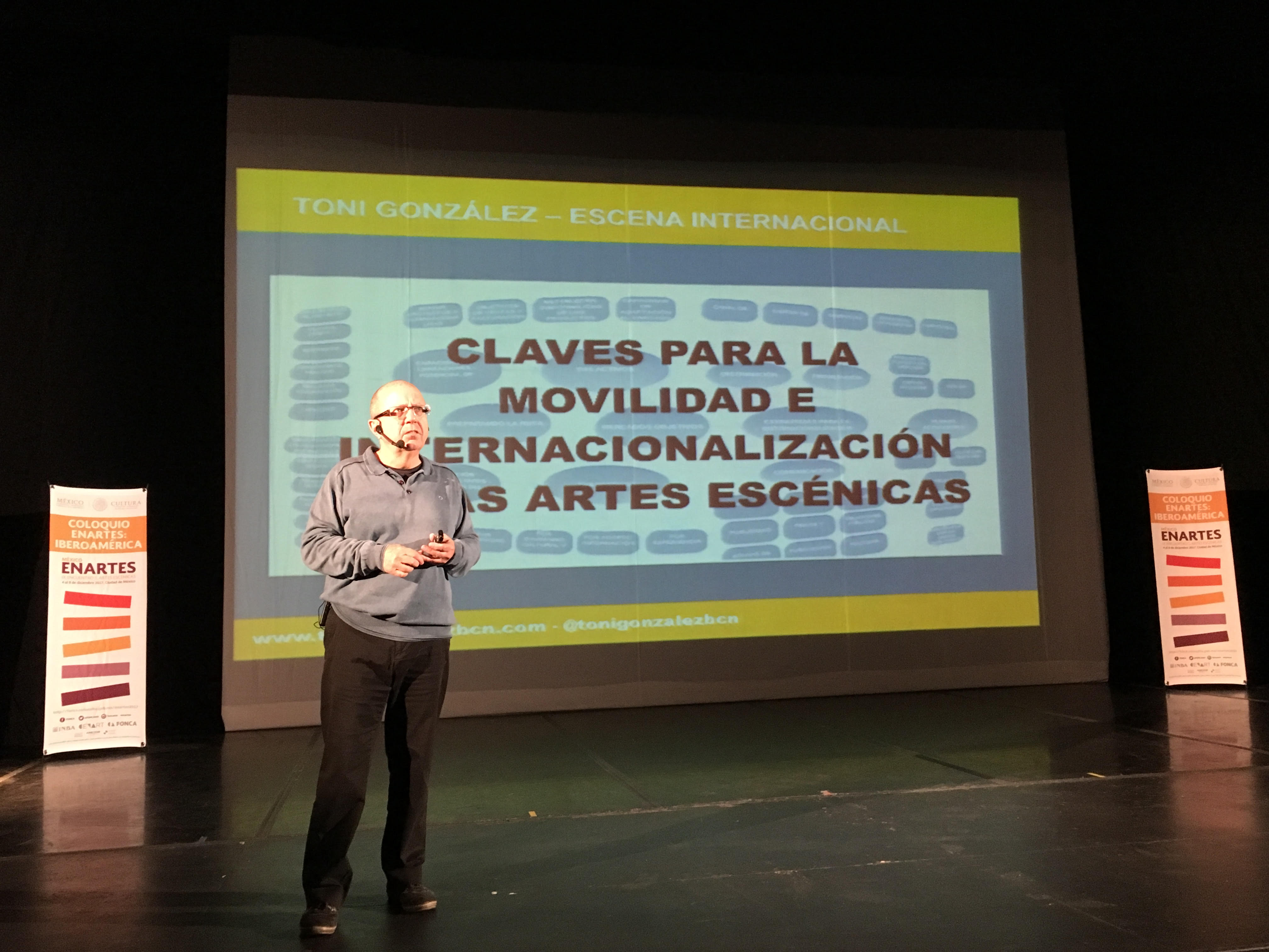 Conferencia en ENARTES 2017. Ciudad de México