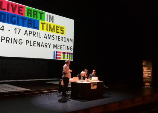 Reunió plenària IETM a Amsterdam Plenary Meeting IETM Amsterdam