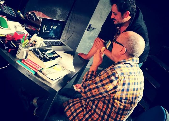 Gabriel Olivares and Toni González Gabriel Olivares and Toni González in TeatroLab Madrid