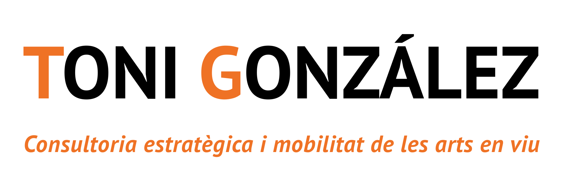 Toni Gonzàlez - Consultoria estratègica i mobilitat de les arts en viu