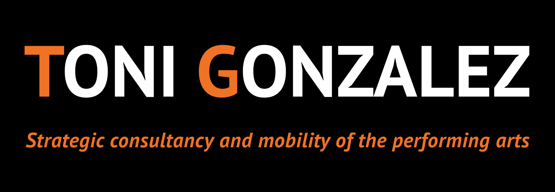 Toni Gonzalez - Strategic consultancy and mobility of the performing arts